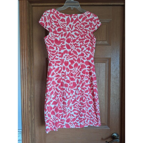 ALYX Dress Womens 6‎ Sheath Spring Florals Pale Pink Sleeveless Career Work Zip - Picture 2 of 5